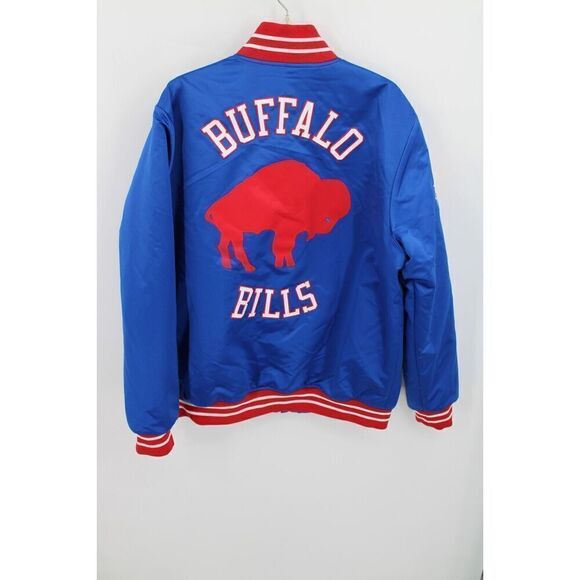 MITCHELL & NESS Men’s Buffalo Bills Jacket Size Large ( NWOT ) - Picture 8 of 12